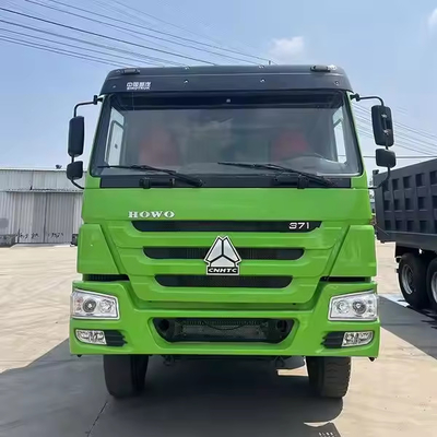 HOWO 371HP 10 স্পিড ম্যানুয়াল গিয়ারবক্স 25 থেকে 30 টন ভারী দায়িত্ব পরিবহন ডাম্প ট্রাক